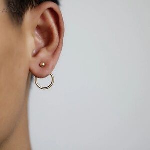 3/$30 💛 Minimalist Bead Circle Stud Earrings